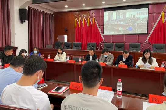 白仓镇组织青年干部座谈会_邵阳头条网