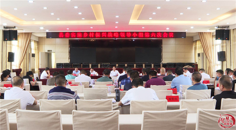 邵阳县委实施乡村振兴战略领导小组第六次会议召开_邵阳头条网