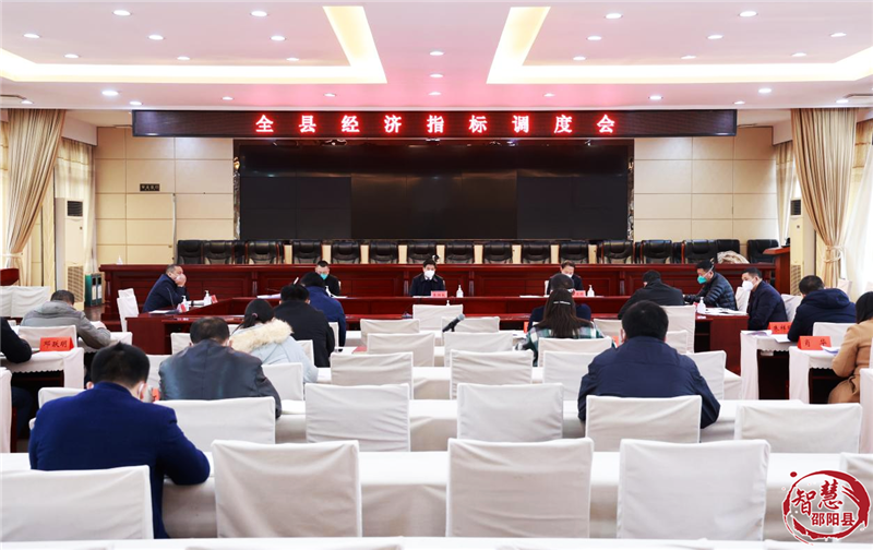邵阳县经济指标调度会召开_邵阳头条网