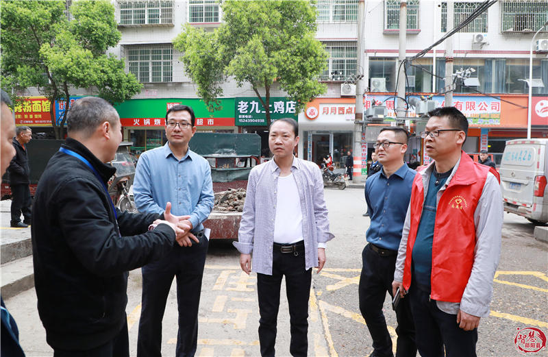 周玉祥现场督导全国文明城市创建工作_邵阳头条网