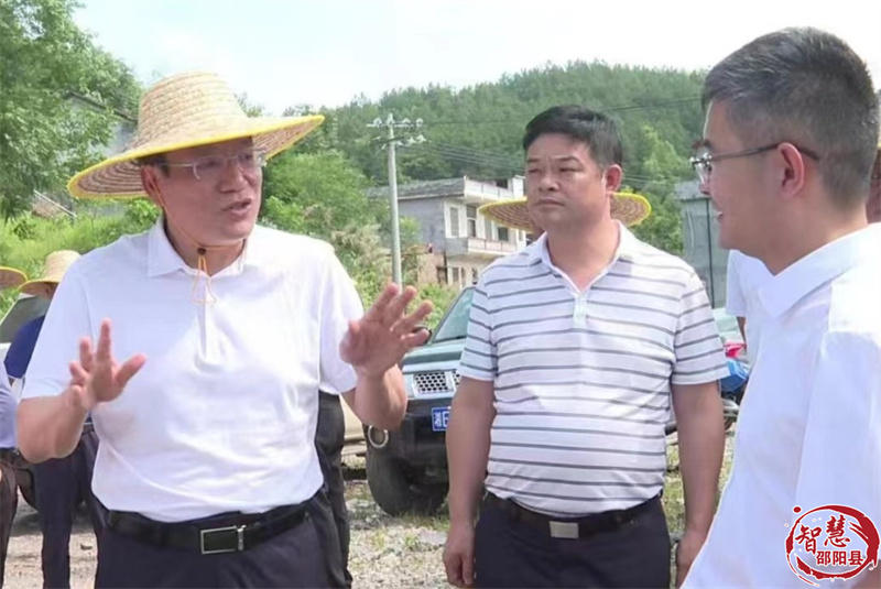 华学健来邵阳县调研犬木塘水库灌区项目建设工作_邵阳头条网
