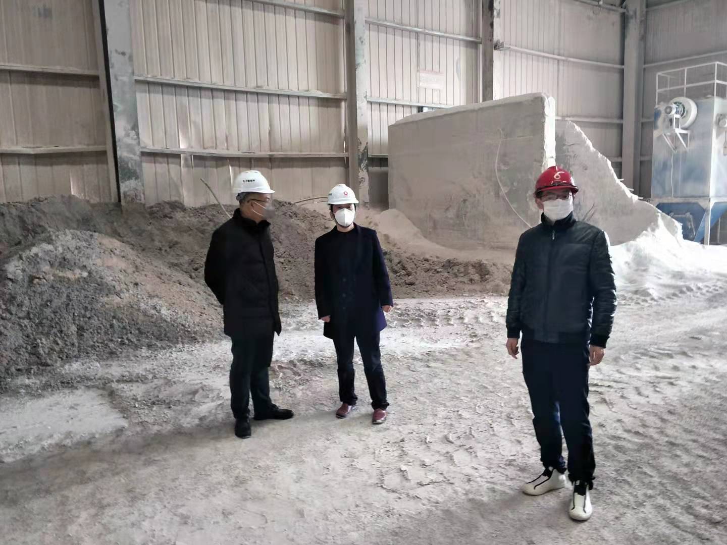 县住建局（人防办）开展重点项目复工复产检查工作(图1)