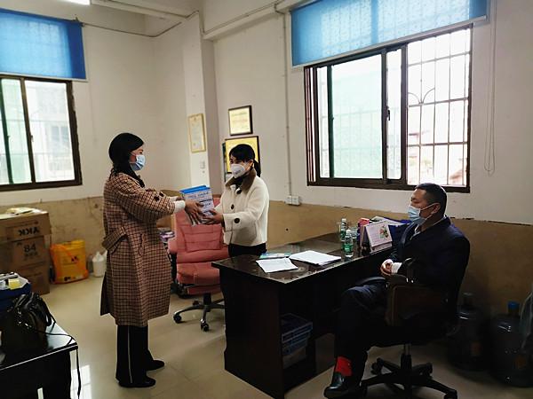 邵阳县科信局为企业防控物资提供强劲保障(图1)