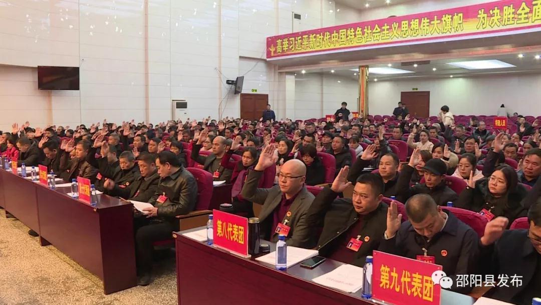 邵阳县第十七届人民代表大会第五次会议胜利闭幕(图7)