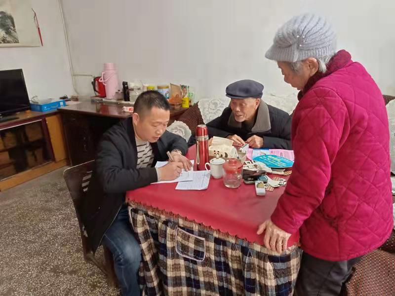 邵阳县退役军人事务局开展“我为群众办实事”大走访活动(图1)