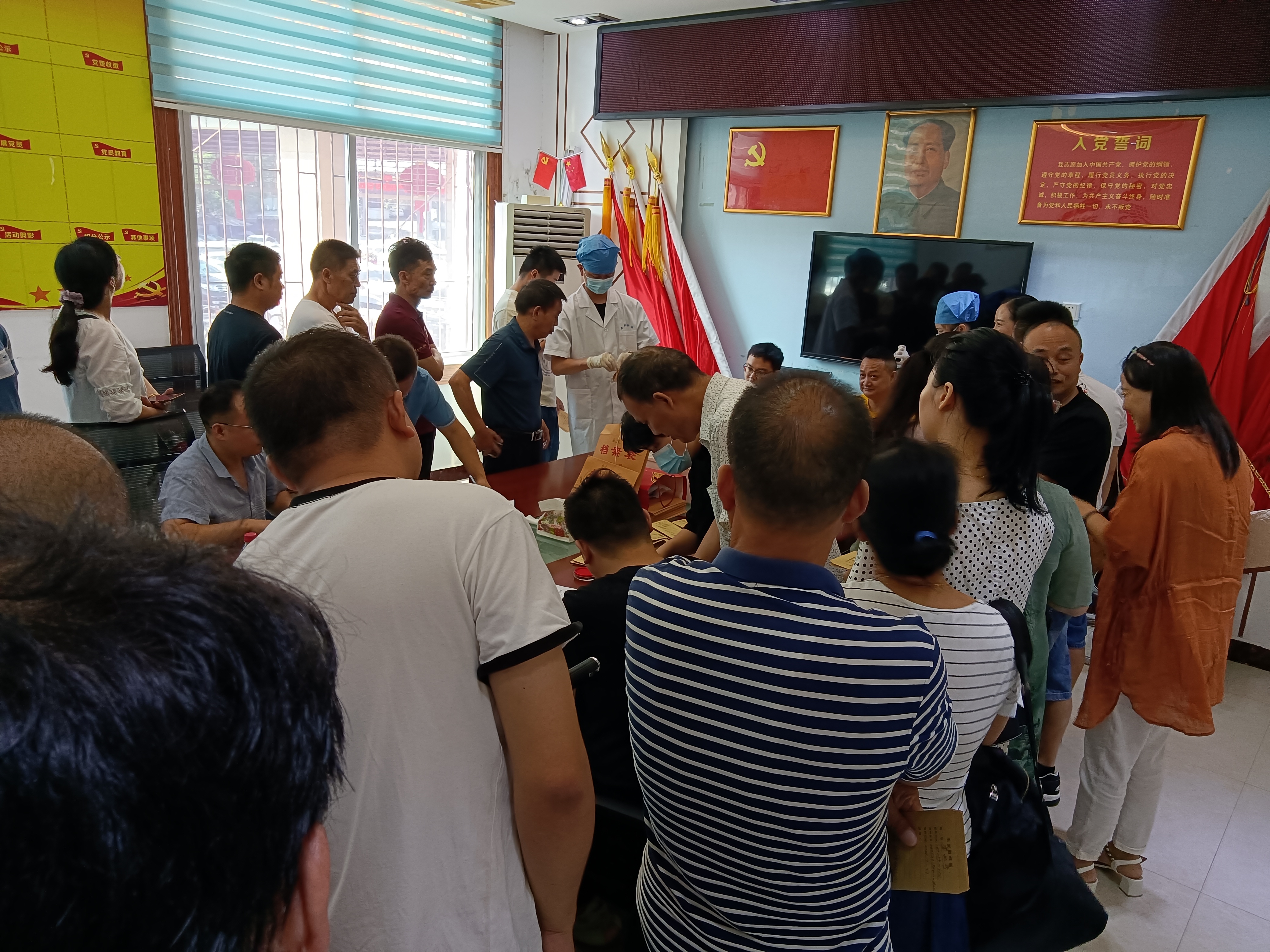邵阳县住建局（人防办）开展国家公职人员毛发毒品检测工作(图2)