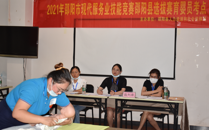 邵阳县人力资源和社会保障局：邵阳县举行第三届武陵山片区技能竞赛选拔赛(图2)