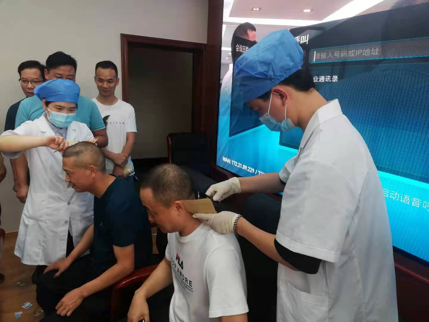 县自然资源局开展公职人员吸毒毛发检测(图1)