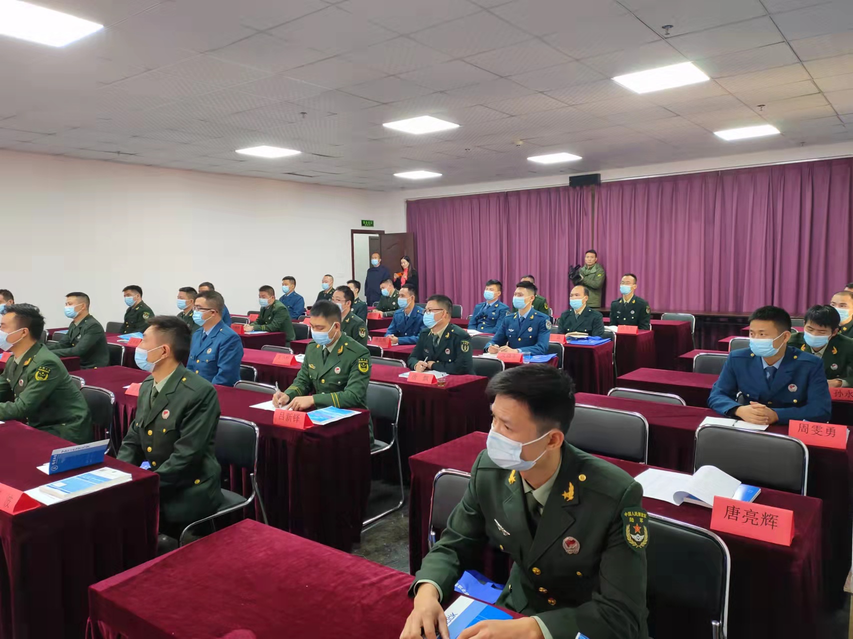 邵阳县2021年转业士官岗前适应性培训开班(图1)