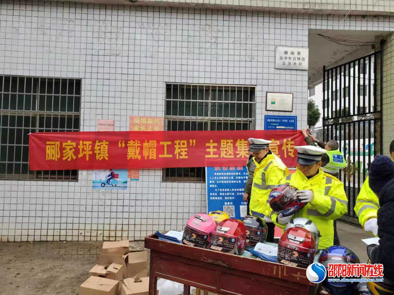 邵阳县郦家坪镇进学校开展“戴帽工程”集中行动(图1)