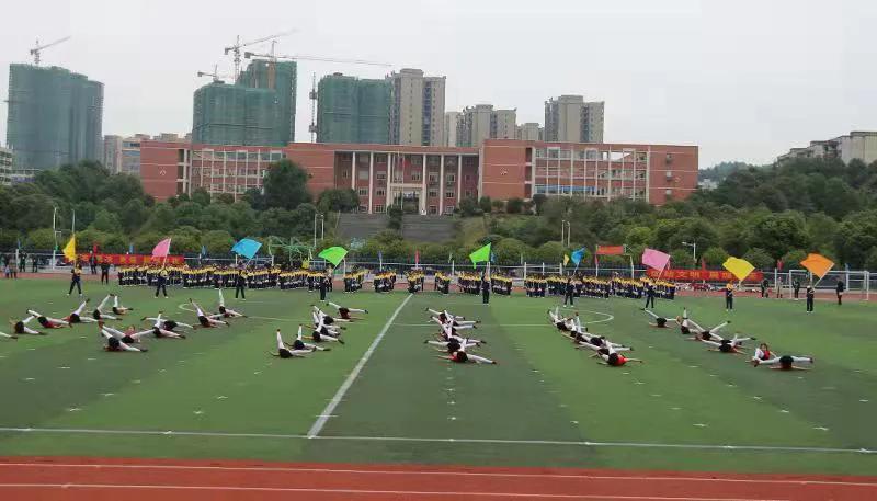 绽放青春风采，献礼建党百年 ——邵阳县2021年中小学生田径运动会精彩开幕(图3)