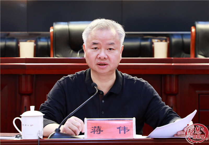 蒋伟主持召开2021年第13次县委常委会（扩大）会议(图2)