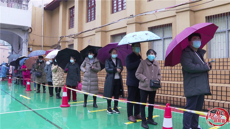 邵阳县：有序开展全民核酸检测应急实战演练(图1)