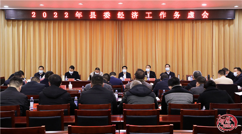 邵阳县召开2022年县委经济工作务虚会议(图1)