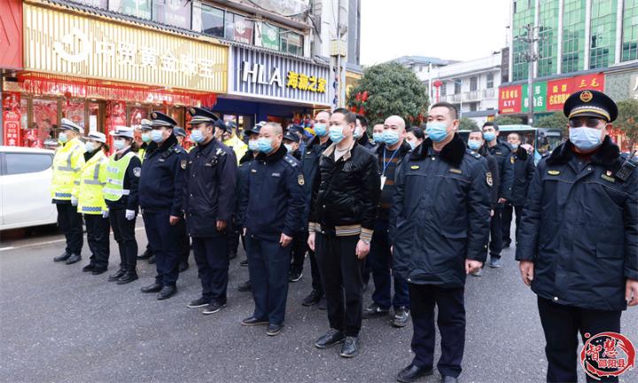 袁胜良走访慰问春节期间一线值守干部职工(图5)