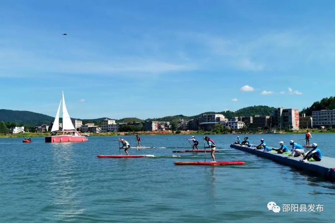 2022年中国桨板黄金联赛在湖南邵阳县天子湖开赛(图5)