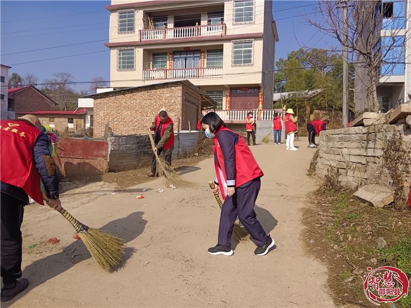 邵阳县举行2023年学雷锋志愿服务活动暨创建全国文明城市誓师仪式(图10)