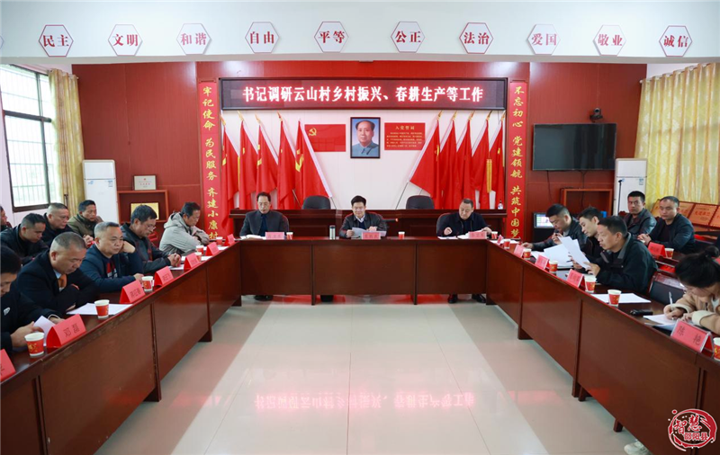 袁胜良在塘渡口镇云山村调研(图3)