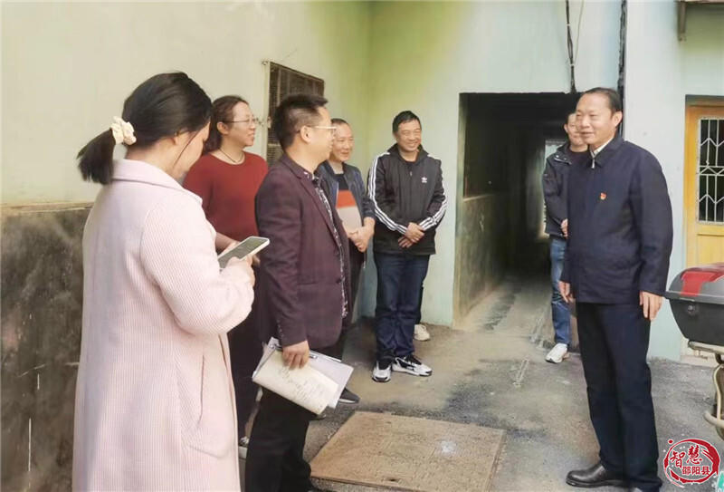 县领导督导全国文明城市创建工作(图1)
