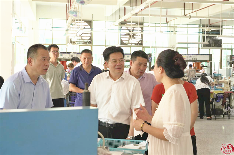 袁胜良调研邵阳县高质量充分就业工作(图1)