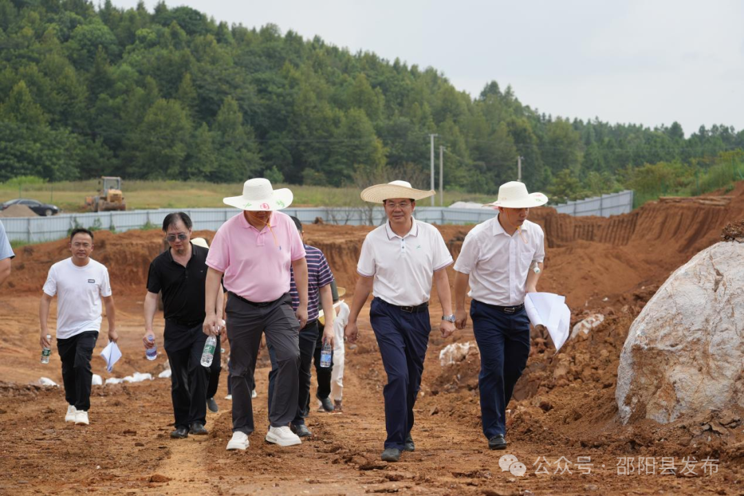 袁胜良检查督导现代油茶产业融合发展示范园项目建设(图2)