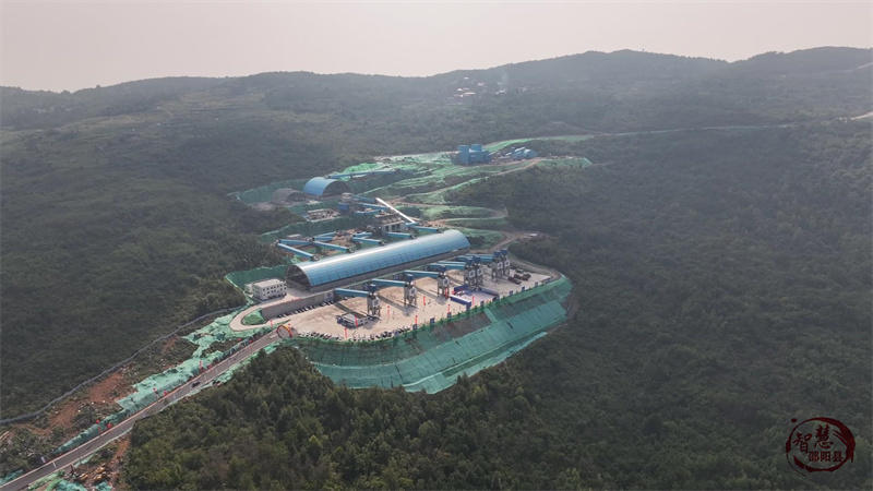总投资5亿湖南省邵阳县莲花山建筑石料用灰岩矿项目正式投产(图2)