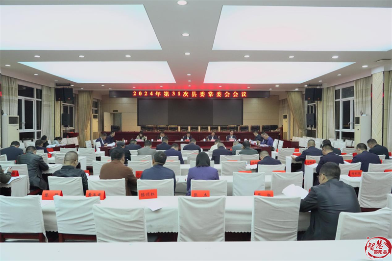 袁胜良主持召开2024年第31次县委常委会(图1)