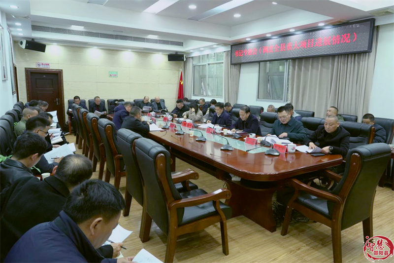 袁胜良主持召开重点项目专题调度会议(图1)