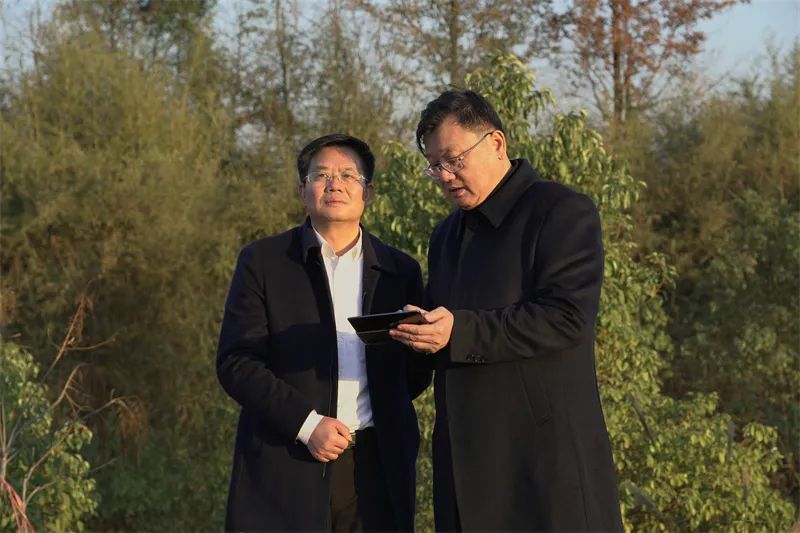 袁胜良专题调研重点项目建设工作(图3)